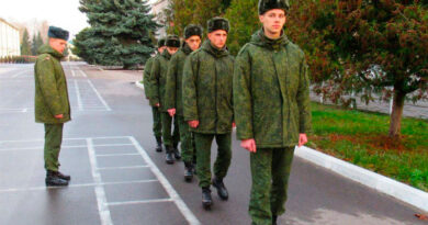 Молодое новое пополнение в войска